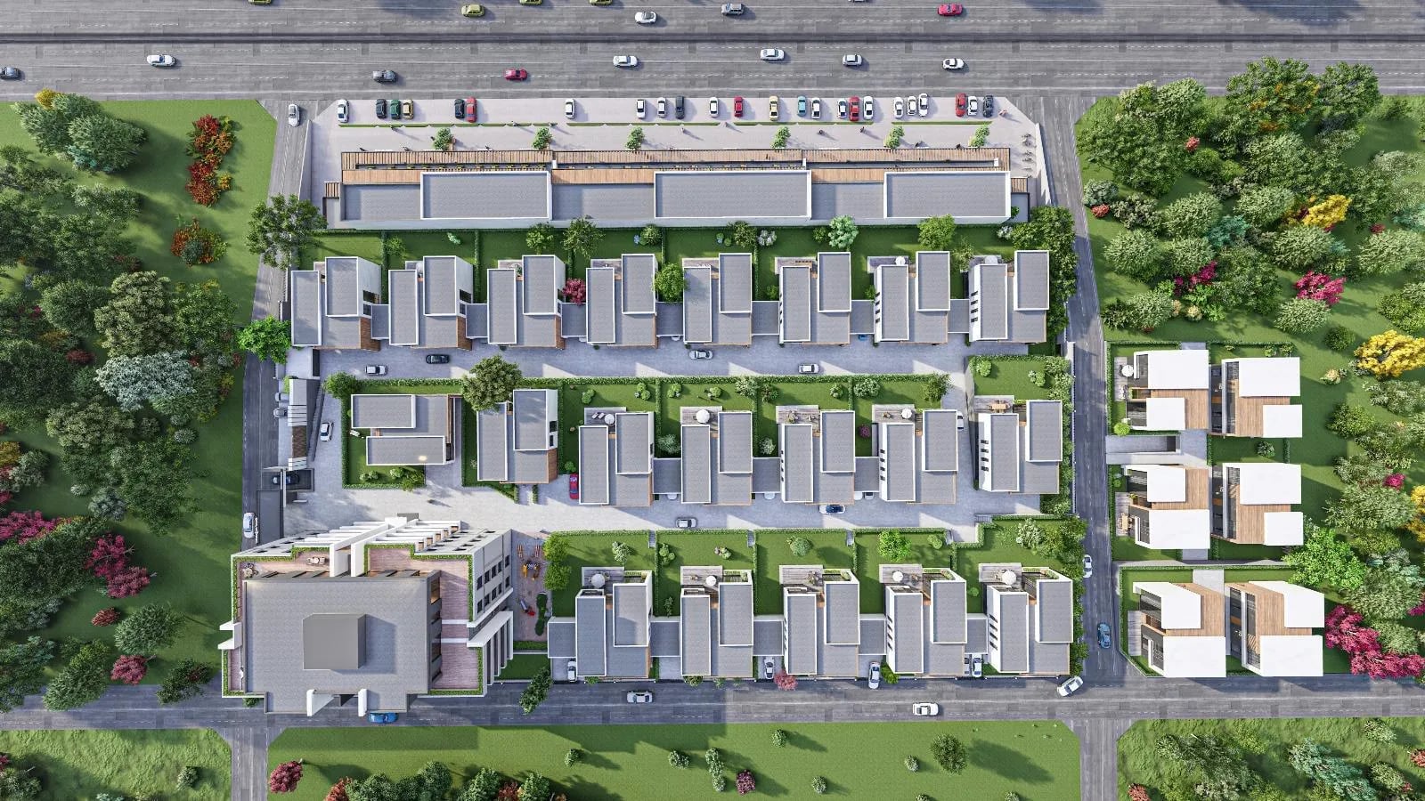 Mimariden vaziyet planına İnci Alyans - Genel Görünüm 5