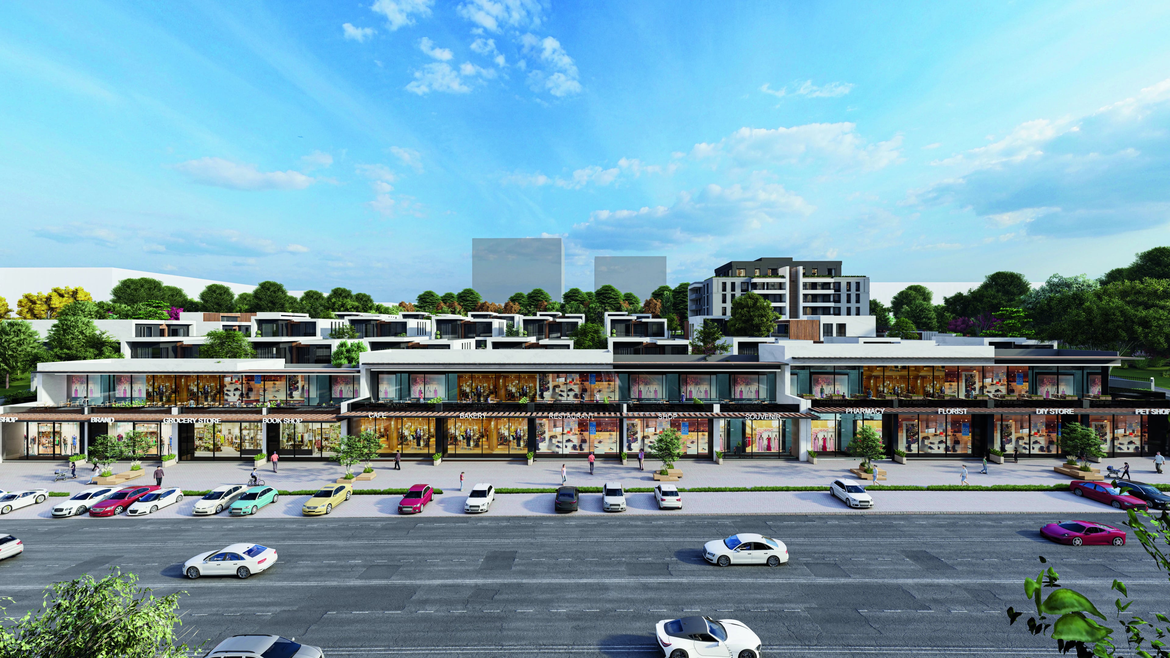Mimariden vaziyet planına İnci Alyans - Genel Görünüm 9