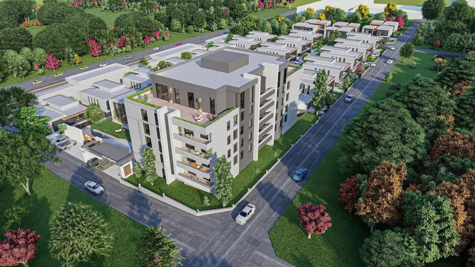 Mimariden vaziyet planına İnci Alyans - Genel Görünüm 3/11