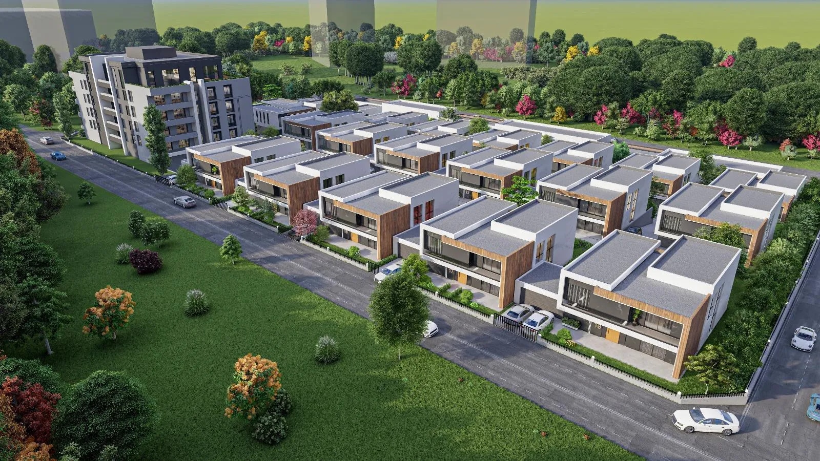 Mimariden vaziyet planına İnci Alyans - Genel Görünüm 4/11